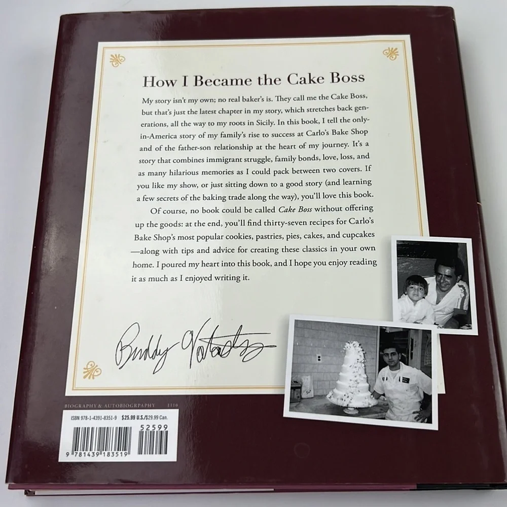 Cookbook - Cake Boss - Buddy Valastro - Picture 2 of 8